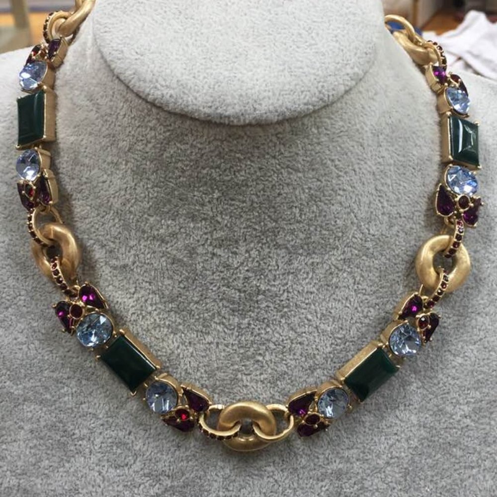 Chunky stone necklace